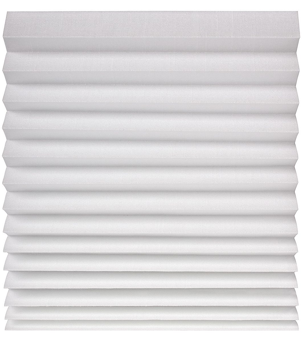 Pleated Shades - Flaxen White