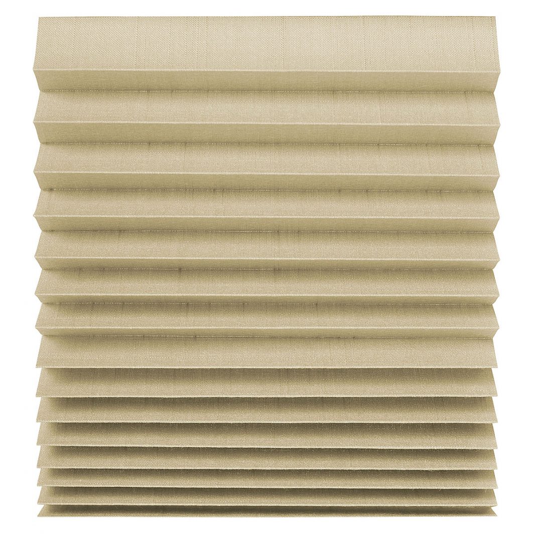 Pleated Shades - Flaxen Linen