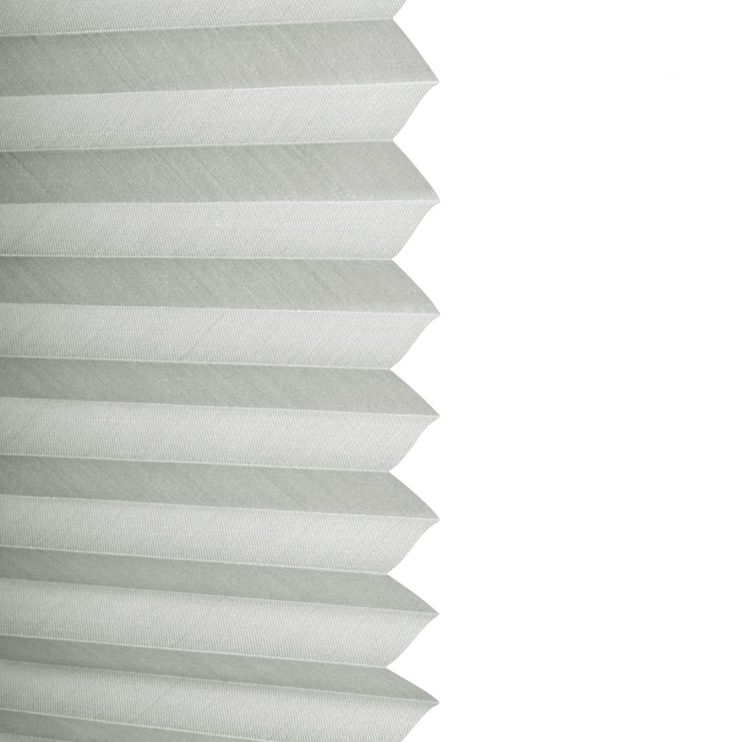 Pleated Shades - Flaxen Grey