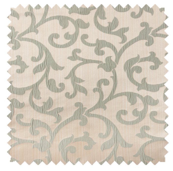 Bermuda / Plisse Scroll - Sage