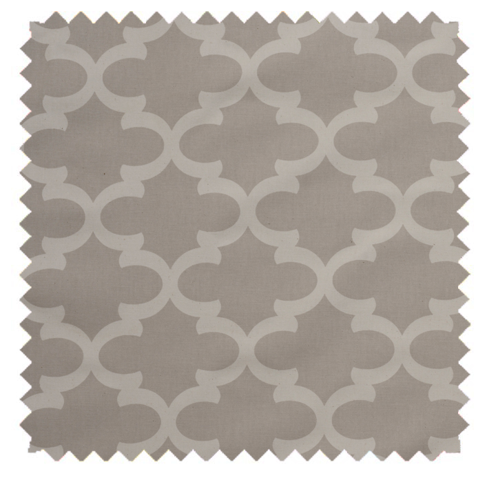 Fynn/Lattice Print - Natural