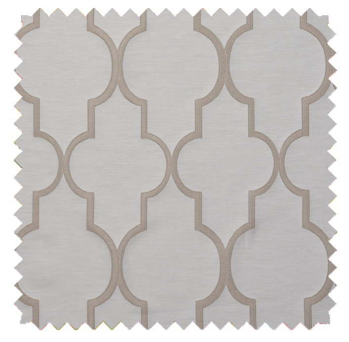 Paxton/Quatrefoil Jacquard - Cappuccino